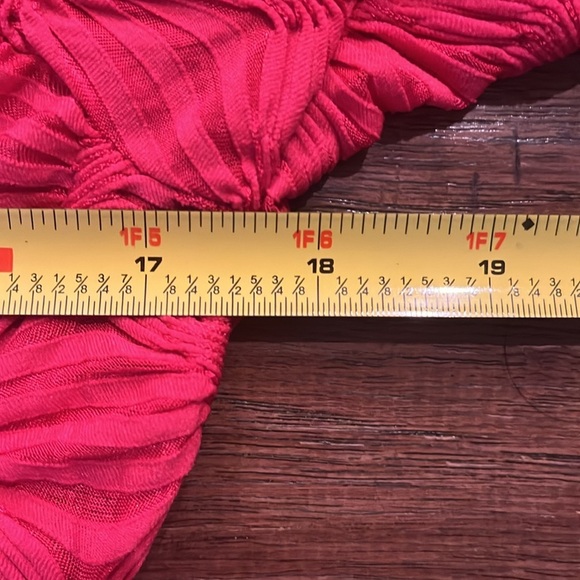 Anthropologie Maeve Long Sleeve Mock Textured Top Shirt Size L - Picture 7 of 10